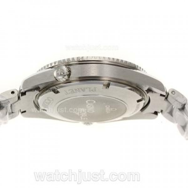 High-Quality UK Sale Omega Seamaster Automatic Fake Watch With Black Dial For Men