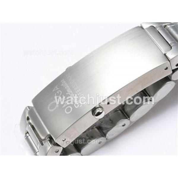 Best UK Omega Seamaster Automatic Replica Watch With Black Dial For Men