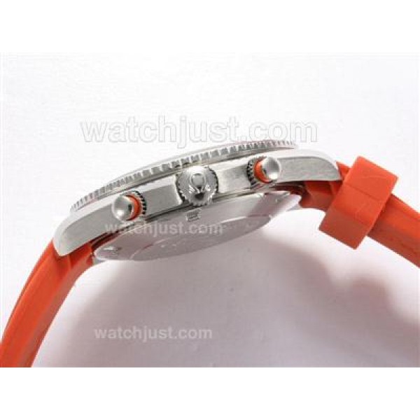 Perfect UK Sale Omega Seamaster Automatic Replica Watch With Black Dial For Men