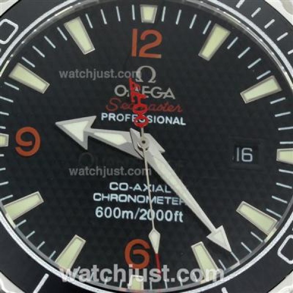 Waterproof UK Sale Omega Planet Ocean Automatic Replica Watches With Black Dials For Men