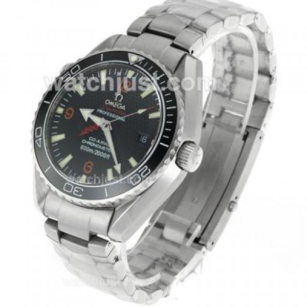 Waterproof UK Sale Omega Planet Ocean Automatic Replica Watches With Black Dials For Men