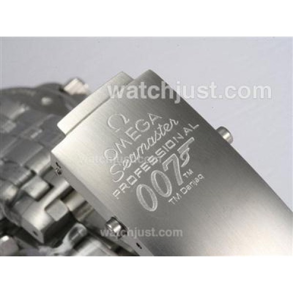 Best UK Sale Omega Seamaster Automatic Replica Watches With Blue Dials For Men
