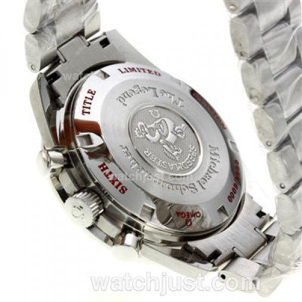 Best UK Sale Omega Speedmaster Automatic Fake Watches With Blue Dials For Men