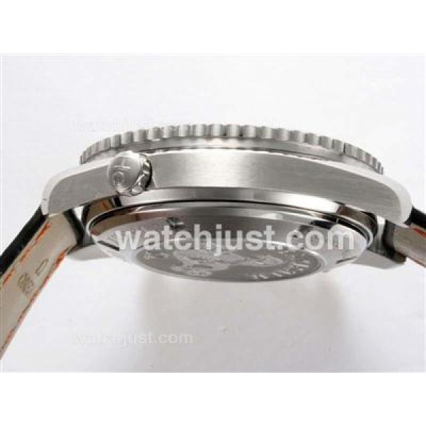 Practical UK Sale Omega Planet Ocean Automatic Fake Watches With Black Dials For Men
