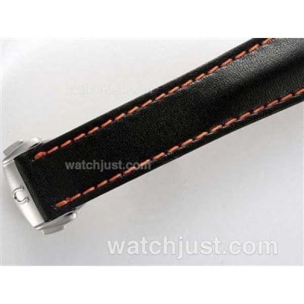 Perfect UK Sale Omega Seamaster Automatic Fake Watches With Black Dials For Men
