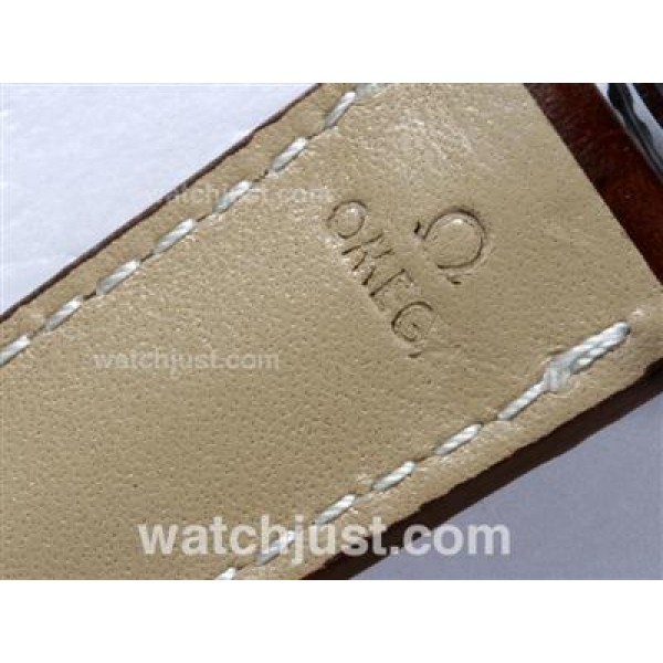 Waterproof UK Sale Omega Seamaster Automatic Fake Watches With Black Dials For Men
