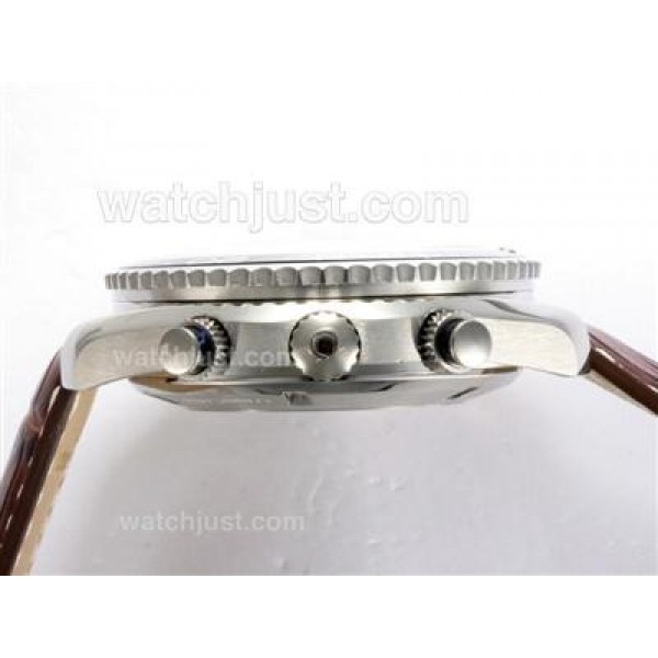 Waterproof UK Sale Omega Seamaster Automatic Fake Watches With Black Dials For Men