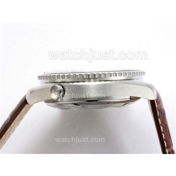 Waterproof UK Sale Omega Seamaster Automatic Fake Watches With Black Dials For Men