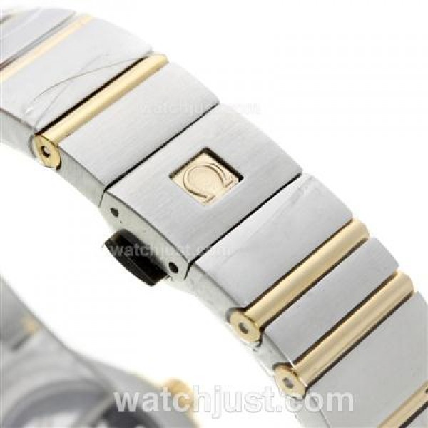 Best UK Omega Constellation Automatic Fake Watches With White Dials For Women
