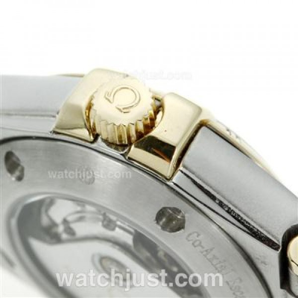 Best UK Omega Constellation Automatic Fake Watches With White Dials For Women