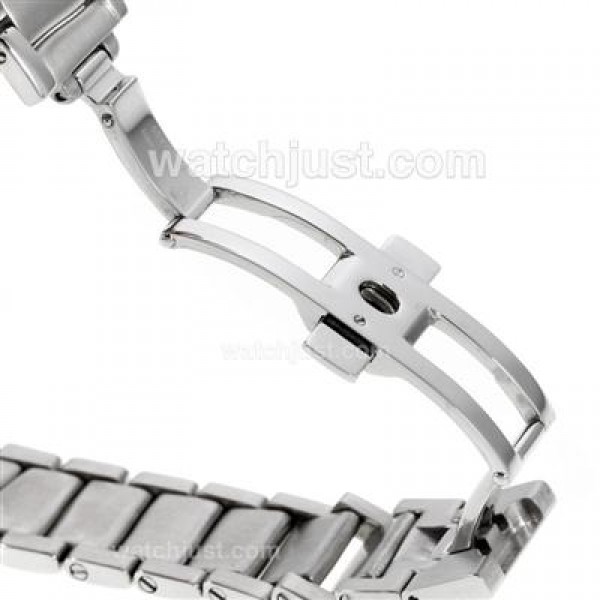 Perfect UK Sale Omega Ladymatic Automatic Replica Watches With Black Dials For Women