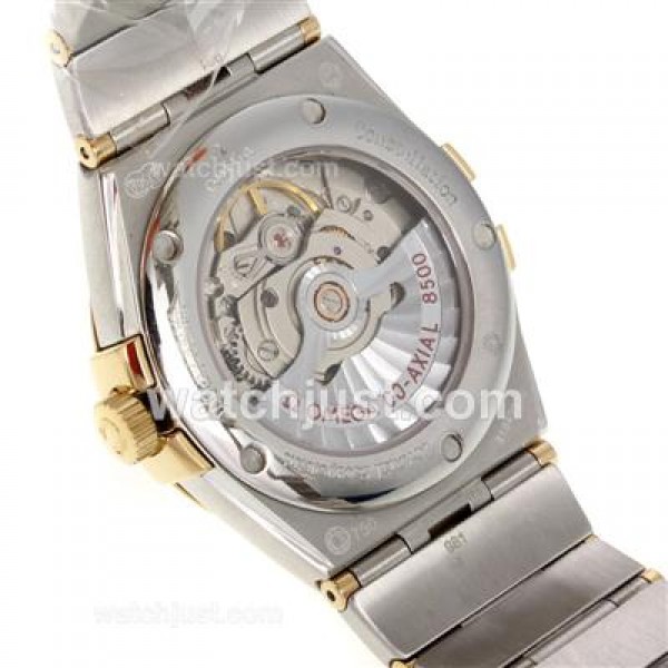 Best UK Omega Constellation Automatic Replica Watches With Champagne Dials For Women