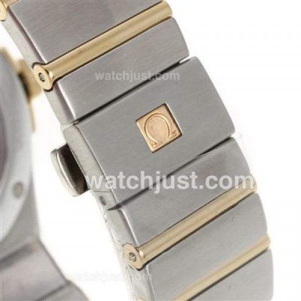 Best UK Omega Constellation Automatic Fake Watches With White Dials For Women