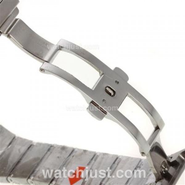 Quality UK Omega Constellation Automatic Fake Watches With Brown Dials For Women