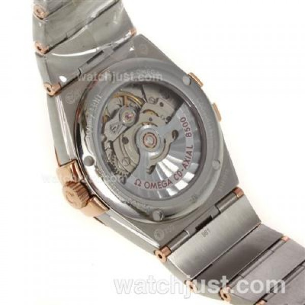 Best UK Omega Constellation Automatic Replica Watches With White Dials For Women