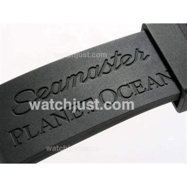 Waterproof UK Sale Omega Seamaster Automatic Fake Watches With Black Dials For Men