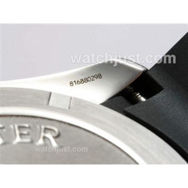 Waterproof UK Sale Omega Seamaster Automatic Fake Watches With Black Dials For Men