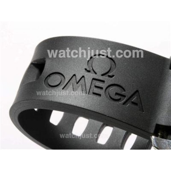 Cheap UK Sale Omega Seamaster Automatic Replica Watches With Black Dials For Men
