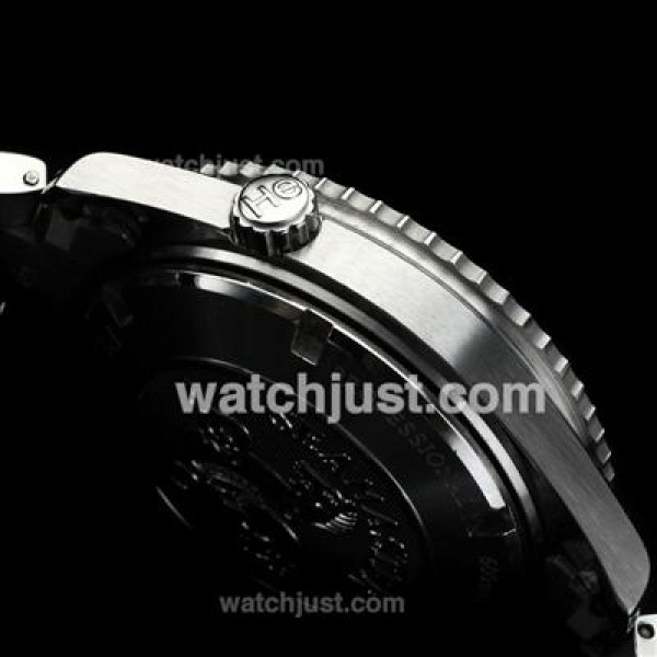 Waterproof UK Sale Omega Seamaster Automatic Fake Watch With Black Dial For Men