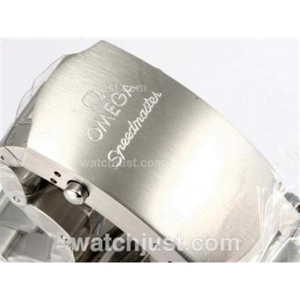 Quality UK Sale Omega Speedmaster Automatic Replica Watches With Black Dials For Men