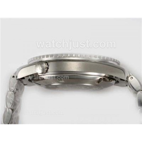 Cheap UK Sale Omega Seamaster Automatic Fake Watches With Black Dials For Men