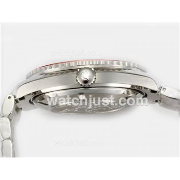Perfect UK Sale Omega Seamaster Automatic Replica Watches With Black Dials For Men