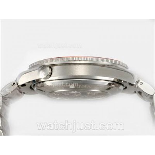 Perfect UK Sale Omega Seamaster Automatic Replica Watches With Black Dials For Men