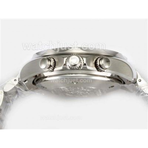 Practical UK Sale Omega Seamaster Automatic Fake Watches With Black Dials For Men