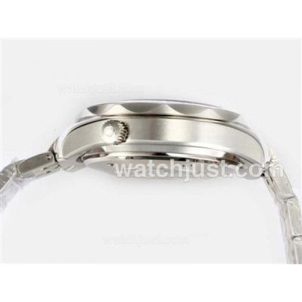 Practical UK Sale Omega Seamaster Automatic Fake Watches With Black Dials For Men