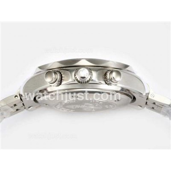 Best UK Sale Omega Seamaster Automatic Replica Watches With Black Dials For Men