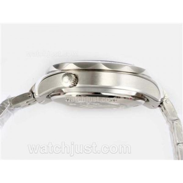 Best UK Sale Omega Seamaster Automatic Replica Watches With Black Dials For Men