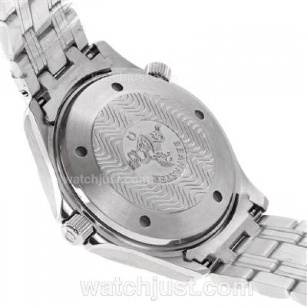 Cheap UK Sale Omega Seamaster Automatic Replica Watches With Blue Dials For Men