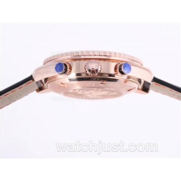 Waterproof UK Sale Omega Seamaster Automatic Fake Watches With Black Dials For Men