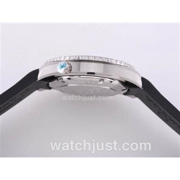 Waterproof UK Sale Omega Seamaster Automatic Fake Watch With Black Dial For Men