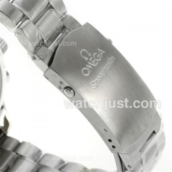 Quality UK Sale Omega Speedmaster Automatic Fake Watches With Black Dials For Men