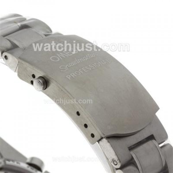 Quality UK Sale Omega Speedmaster Automatic Replica Watches With Black Dials For Men