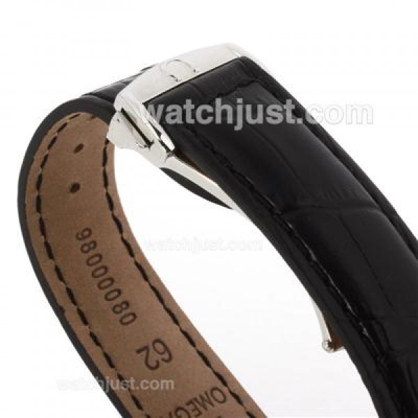 Perfect UK Sale Omega Speedmaster Automatic Fake Watches With Black Dials For Men