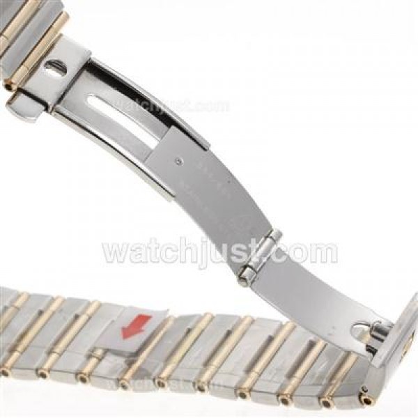 AAA Cheap UK Omega Constellation Automatic Replica Watches With Champagne Dials For Women