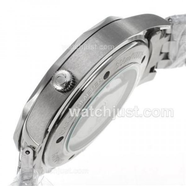 Best UK Sale Omega Seamaster Automatic Replica Watch With Black Dial For Men