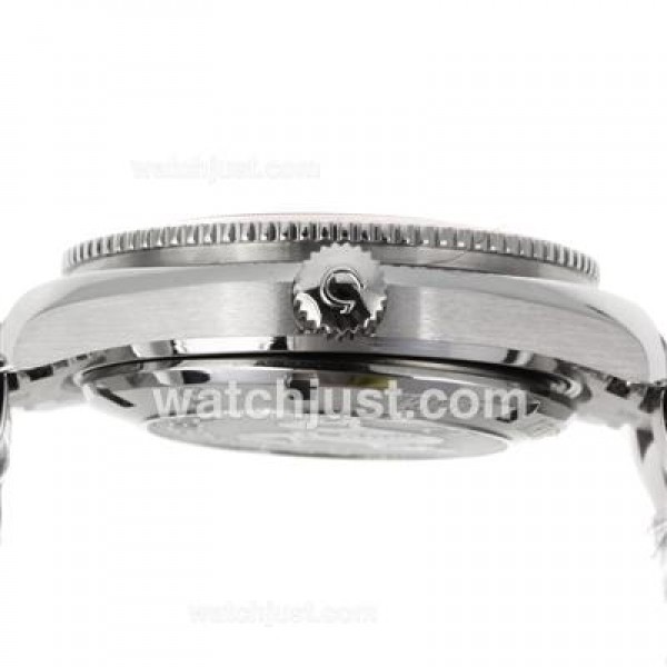 Waterproof UK Sale Omega Seamaster Automatic Replica Watches With Black Dials For Men