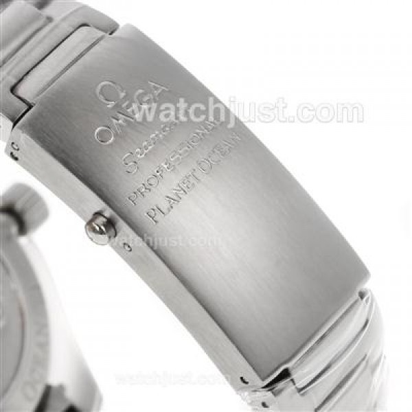 Waterproof UK Sale Omega Seamaster Automatic Replica Watches With Black Dials For Men