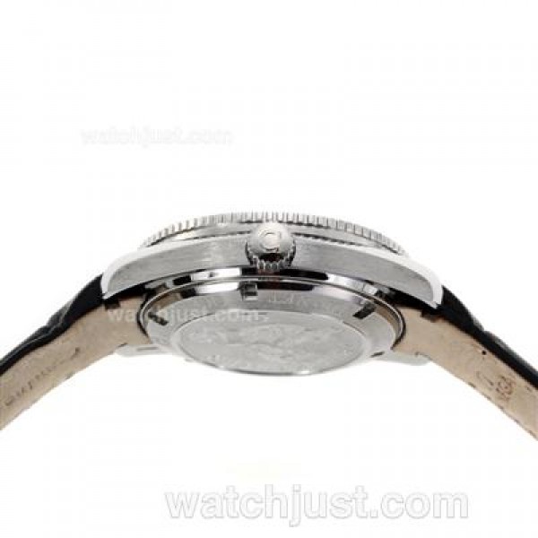 Waterproof UK Sale Omega Seamaster Automatic Replica Watches With Black Dials For Men
