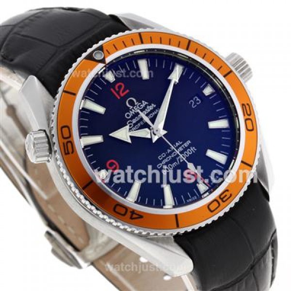 Perfect UK Sale Omega Seamaster Automatic Replica Watches With Black Dials For Men