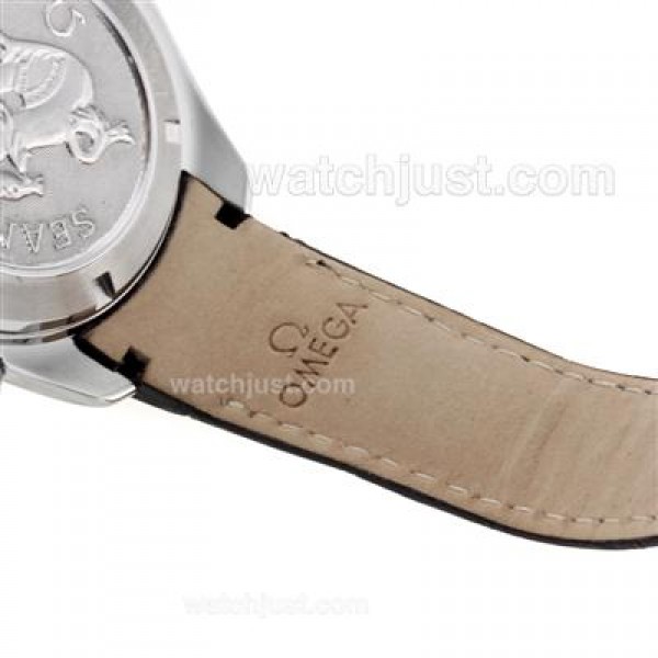 Perfect UK Sale Omega Seamaster Automatic Replica Watches With Black Dials For Men