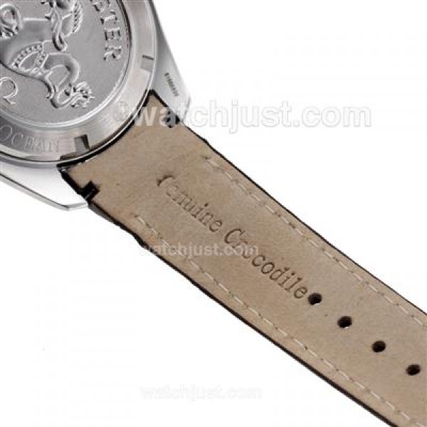 Perfect UK Sale Omega Seamaster Automatic Replica Watches With Black Dials For Men