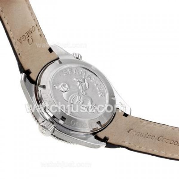 Perfect UK Sale Omega Seamaster Automatic Replica Watches With Black Dials For Men