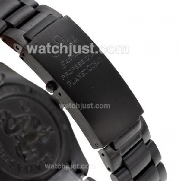 Perfect UK Sale Omega Seamaster Automatic Fake Watches With Black Dials For Men