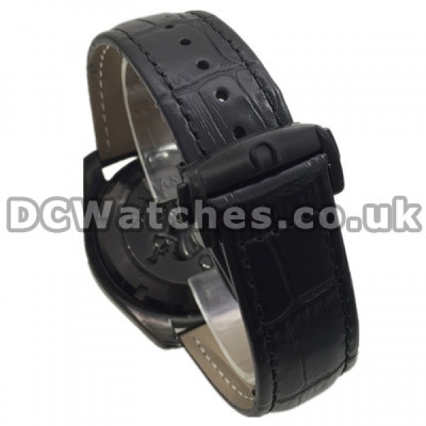 Best UK Sale Omega Speedmaster Quartz Replica Watch With White Dial For Men