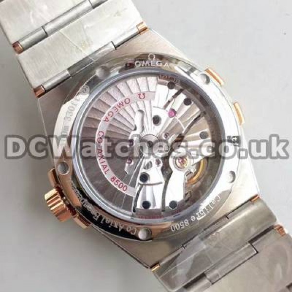 Quality UK Sale Omega Constellation Automatic Fake Watches With White Dials For Women