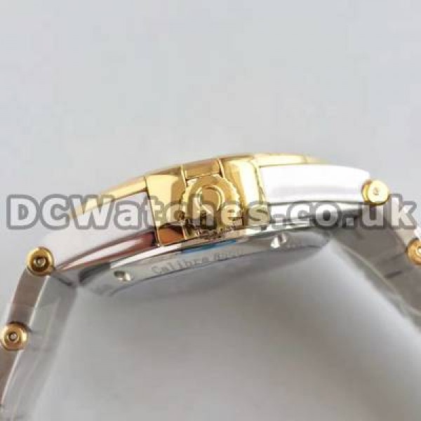 Best UK Sale Omega Constellation Automatic Fake Watches With Silvery Dials For Men